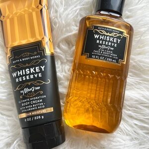 Bath & Body Works Whiskey Reserve Body Wash - Amber and Black
